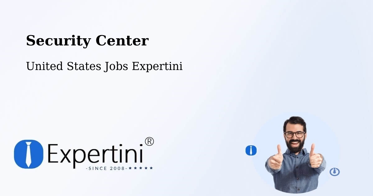 Security Center - United States Jobs Expertini